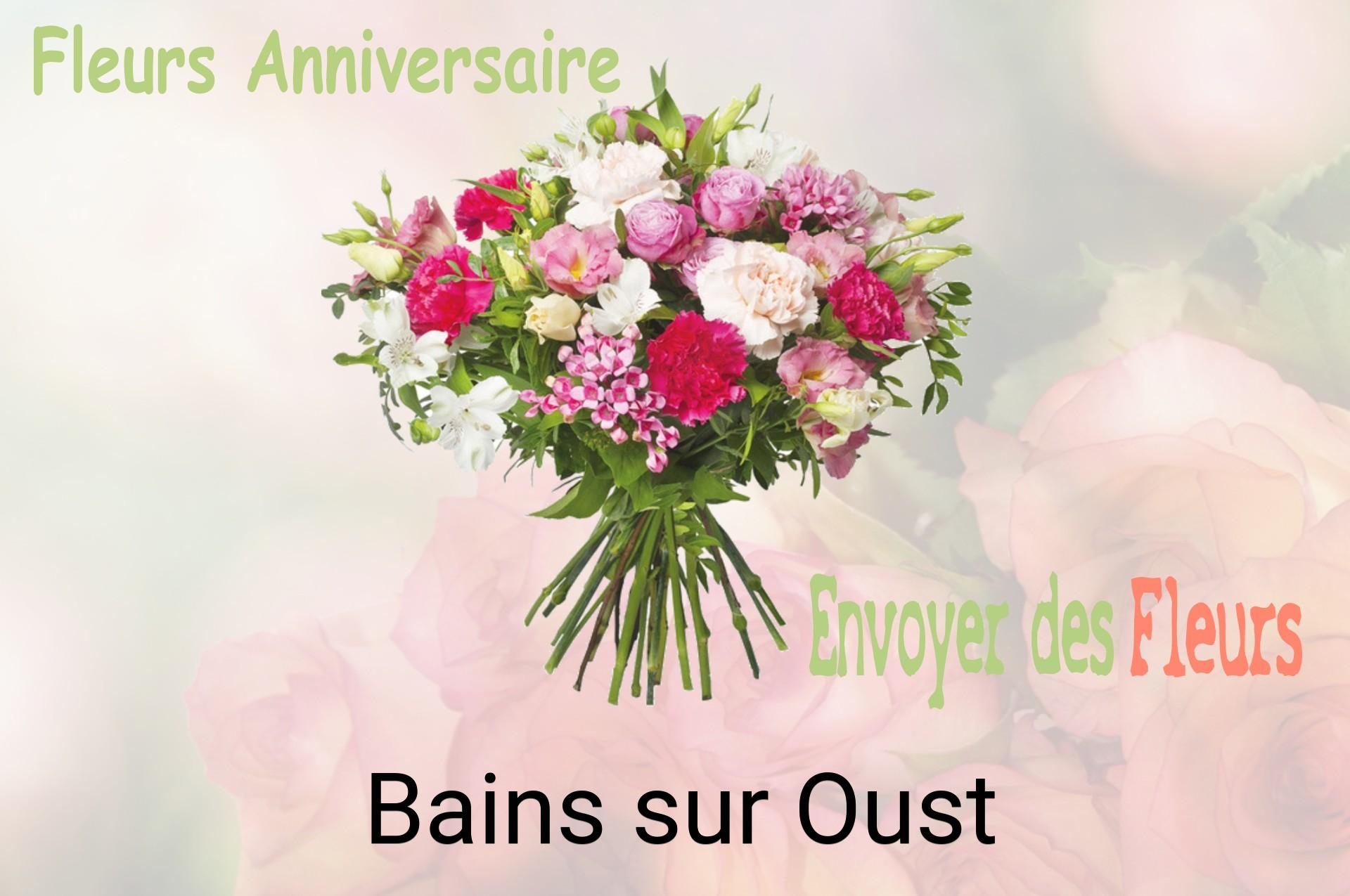 Bouquet de fleurs d’anniversaire livré à Bains-sur-Oust