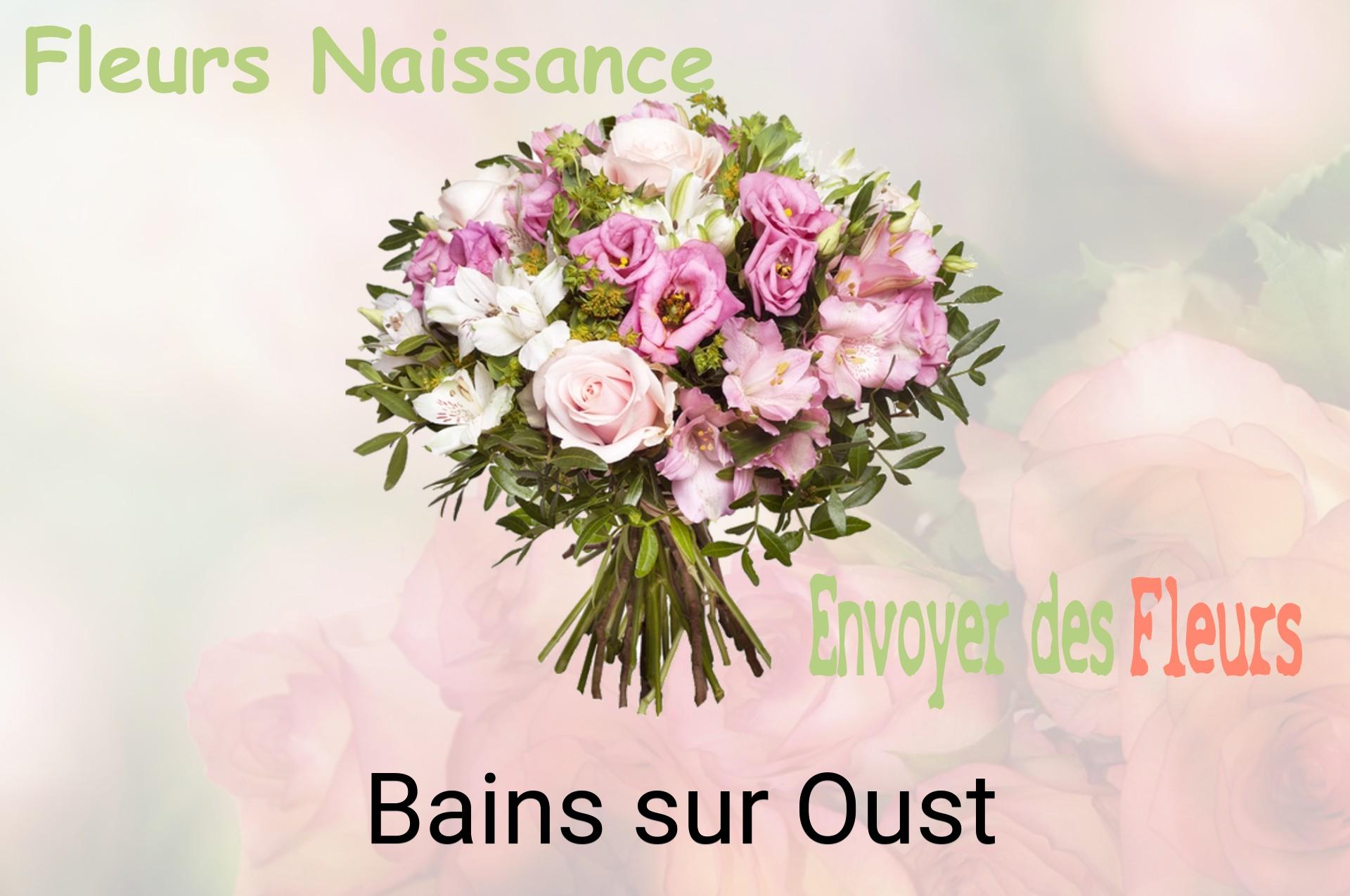 Bouquet de fleurs de naissance livré à Bains-sur-Oust