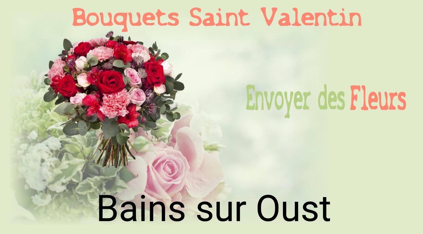 Roses de Saint-Valentin livrées à Bains-sur-Oust